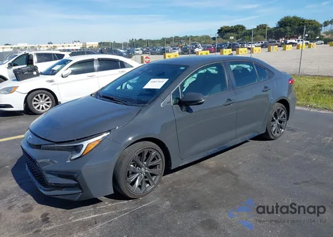 2025 Toyota Corolla Hybrid Se from USA, damaged, VIN JTDBCMFE7S3085396